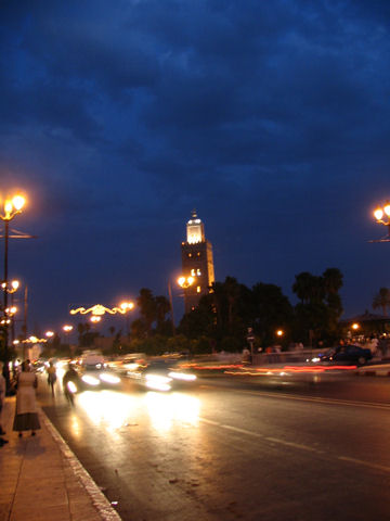 Marrakesch Abends, Koutoubia
