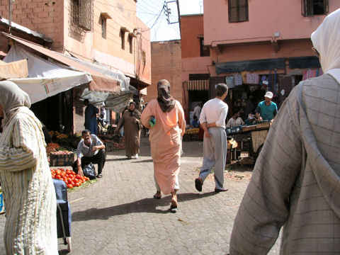 Marrakesch, kleiner Markt