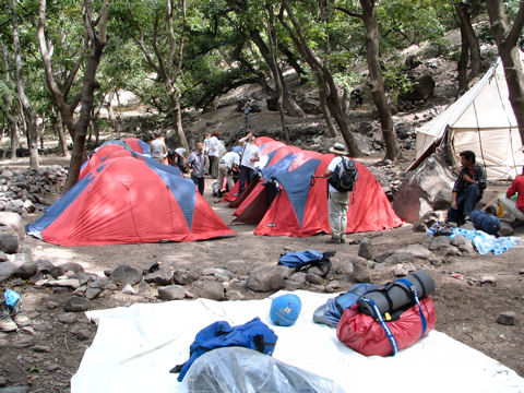 Lager in Tizi Oussem